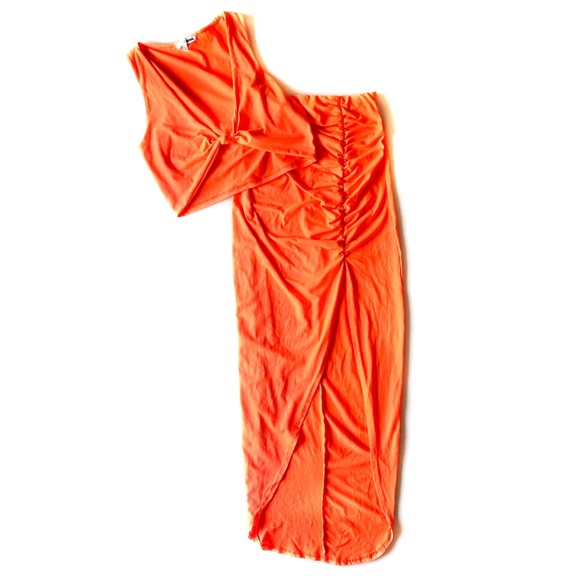 Fashion Nova Vibrant Orange Crop Top - Picture 2 of 15